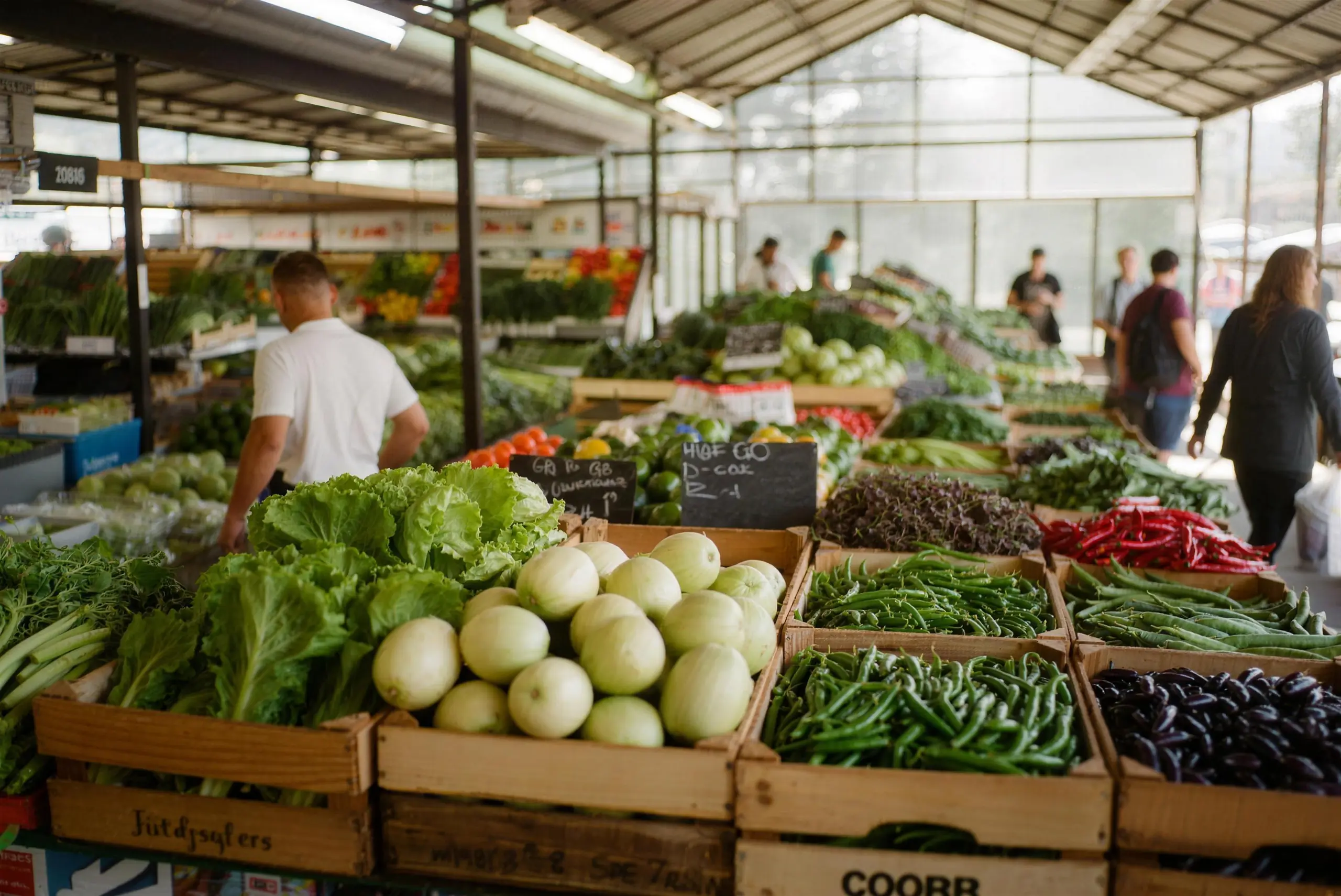 Whatever came in this morning. — Green Row Market