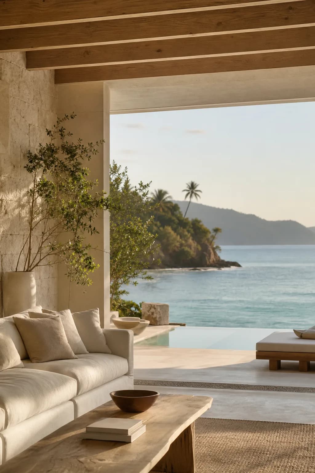ตัวอย่างเว็บไซต์ Nara Coast ในแนวทาง Quiet Luxury